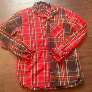 Women’s  Red Plaid Shirt